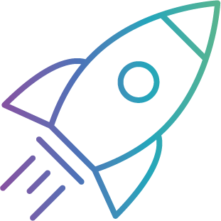 icon of a rocket launch